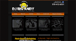 Desktop Screenshot of djbigandy.com