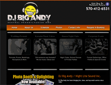Tablet Screenshot of djbigandy.com
